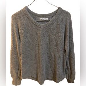 Hollister Gray Soft Pullover Sweater Size S